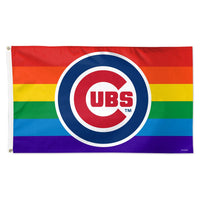 Chicago Cubs pride Flag - Deluxe 3' X 5'