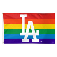 Los Angeles Dodgers pride Flag - Deluxe 3' X 5'