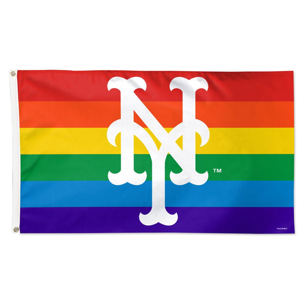 New York Mets pride Flag - Deluxe 3' X 5'