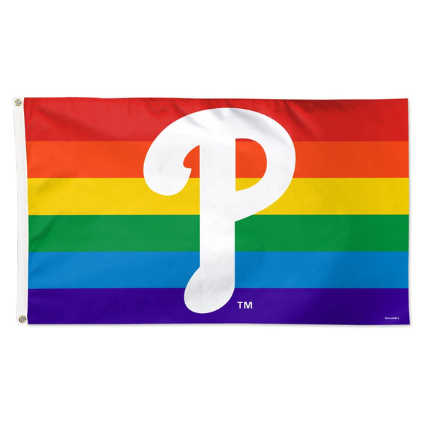 Philadelphia Phillies pride Flag - Deluxe 3' X 5'