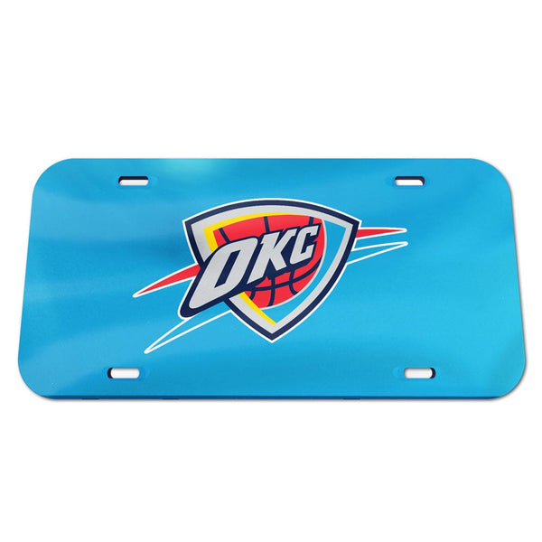 Oklahoma City Thunder LOGO Specialty Acrylic License Plate