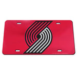 Portland Trail Blazers Specialty Acrylic License Plate