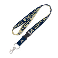 Akron Zips Lanyard w/detachable buckle 1"