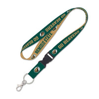 Wholesale-Bemidji State Beavers Lanyard w/detachable buckle 1"