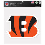 Cincinnati Bengals Perfect Cut Color Decal 12" x 12"