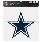 Dallas Cowboys Perfect Cut Color Decal 12" x 12"
