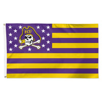 Wholesale-East Carolina Pirates Flag - Deluxe 3' X 5'