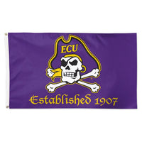 Wholesale-East Carolina Pirates Flag - Deluxe 3' X 5'