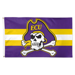 Wholesale-East Carolina Pirates Flag - Deluxe 3' X 5'