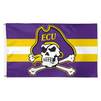 Wholesale-East Carolina Pirates Flag - Deluxe 3' X 5'