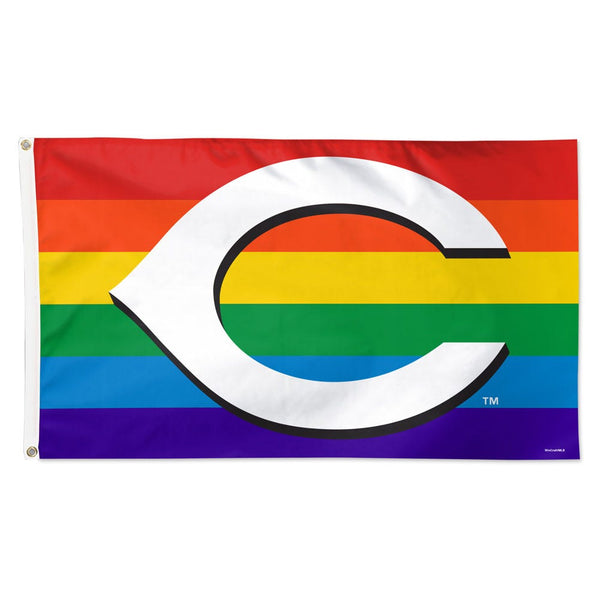 Cincinnati Reds pride Flag - Deluxe 3' X 5'
