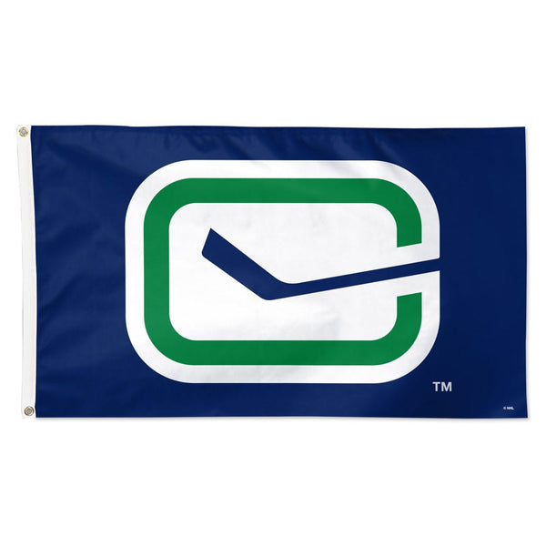 Vancouver Canucks logo 2 Flag - Deluxe 3' X 5'