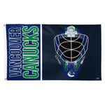 Vancouver Canucks goalie mask Flag - Deluxe 3' X 5'
