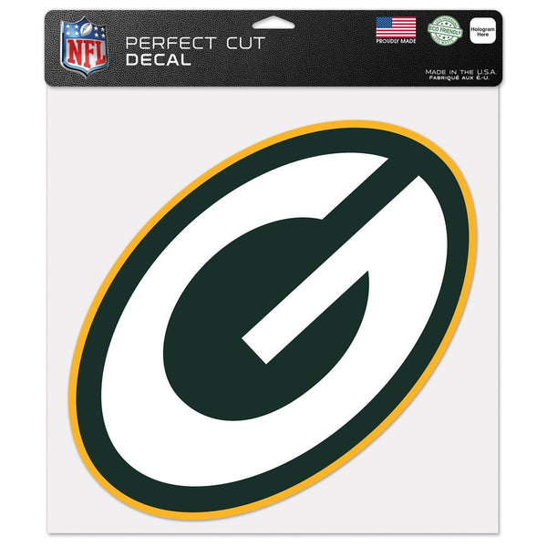 Green Bay Packers Perfect Cut Color Decal 12" x 12"