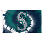 Seattle Mariners tie dye Flag - Deluxe 3' X 5'