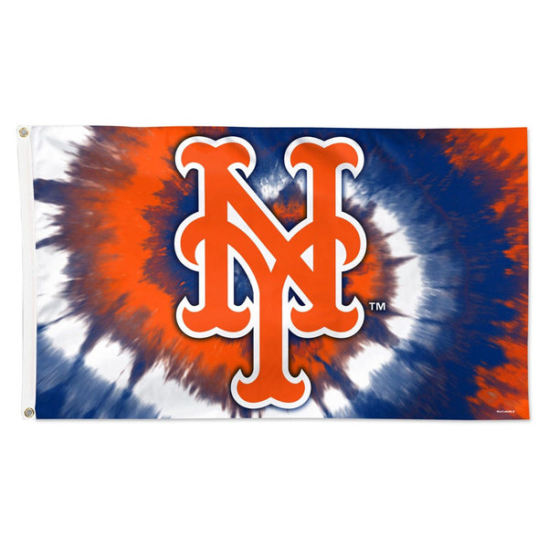 New York Mets tie dye Flag - Deluxe 3' X 5'