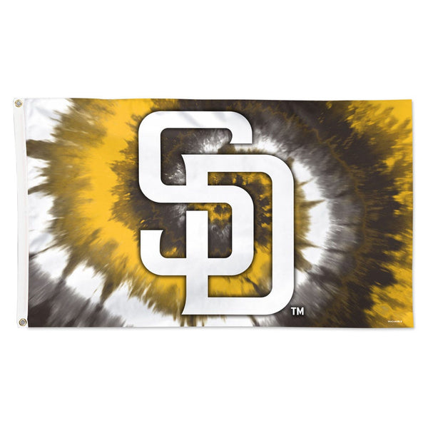 San Diego Padres tie dye Flag - Deluxe 3' X 5'