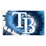 Tampa Bay Rays tie dye Flag - Deluxe 3' X 5'