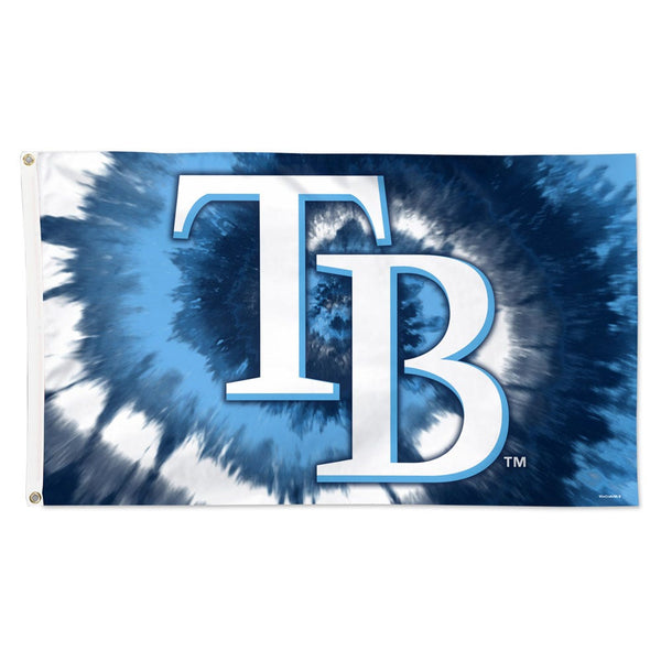 Tampa Bay Rays tie dye Flag - Deluxe 3' X 5'