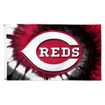 Cincinnati Reds tie dye Flag - Deluxe 3' X 5'