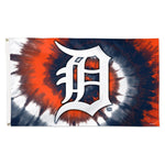 Detroit Tigers tie dye Flag - Deluxe 3' X 5'
