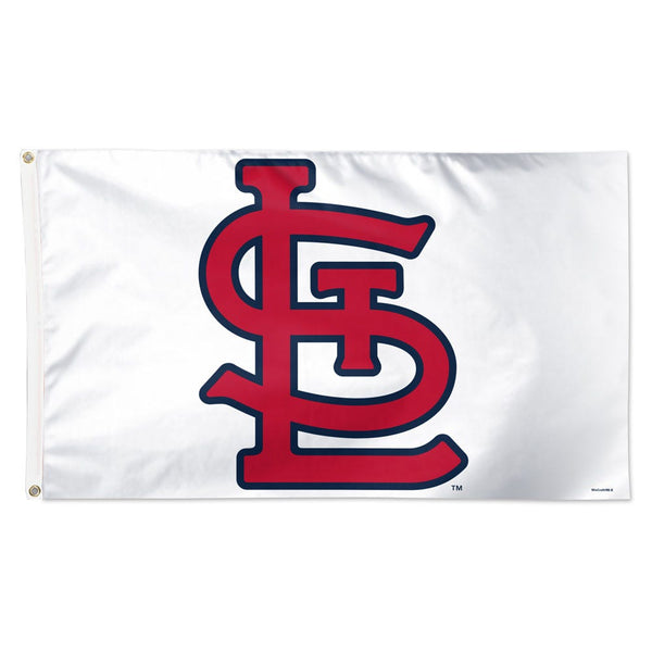 St. Louis Cardinals white Flag - Deluxe 3' X 5'