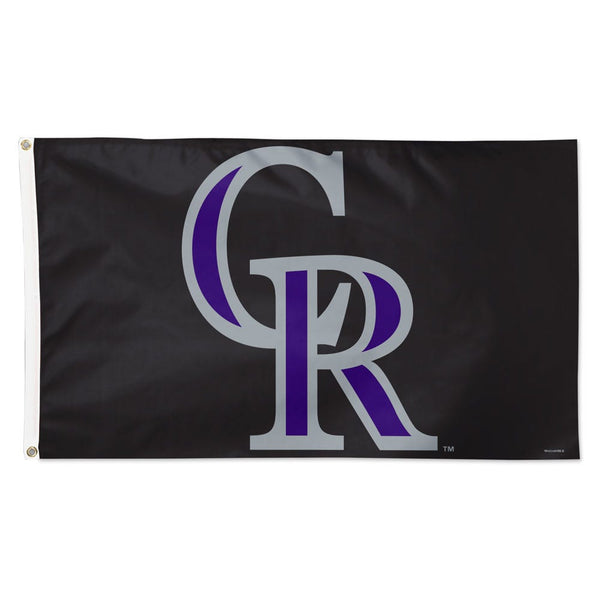 Colorado Rockies black Flag - Deluxe 3' X 5'