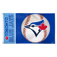 Toronto Blue Jays ball Flag - Deluxe 3' X 5'