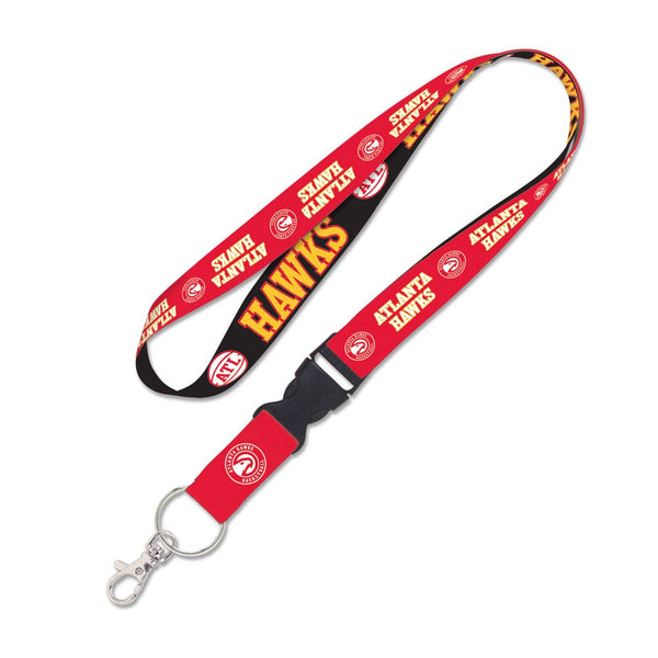 Atlanta Hawks Lanyard w/detachable buckle 1"