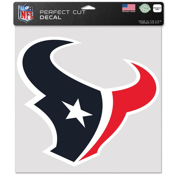 Houston Texans Perfect Cut Color Decal 12" x 12"