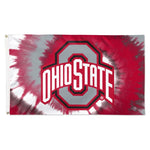 Wholesale-Ohio State Buckeyes TIE DYE Flag - Deluxe 3' X 5'