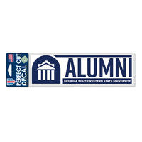 Georgia Southwestern State Hurricanes Perfect Cut Decals 3" x 10"
