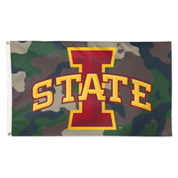 Iowa State Cyclones Camo Flag - Deluxe 3' X 5'