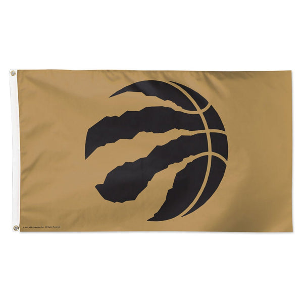 Toronto Raptors gold Flag - Deluxe 3' X 5'