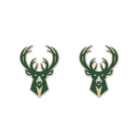 Milwaukee Bucks Earrings Jewelry Card