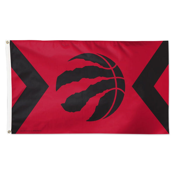 Toronto Raptors vertical striped Flag - Deluxe 3' X 5'