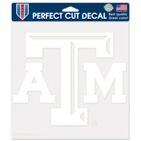 Texas A&M Aggies Perfect Cut Decals 8" x 8"