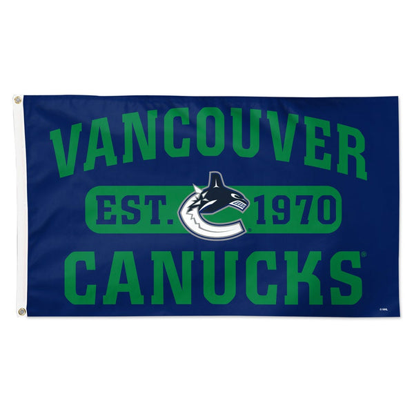 Vancouver Canucks Flag - Deluxe 3' X 5'