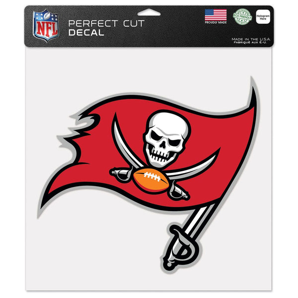 Tampa Bay Buccaneers Perfect Cut Color Decal 12" x 12"