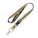 Wholesale-Colorado Buffaloes SLOGAN Lanyard w/detachable buckle 1"