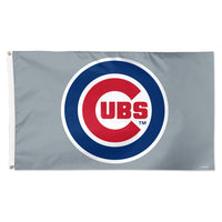 Chicago Cubs grey Flag - Deluxe 3' X 5'