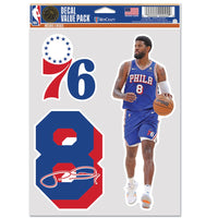 Philadelphia 76ers Multi Use 3 Fan Pack Paul George