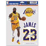 Los Angeles Lakers Multi Use 3 Fan Pack LeBron James