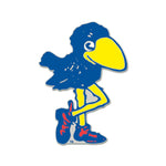 KANSAS JAYHAWKS / Vintage Collegiate Collector Enamel Pin Jewelry Card