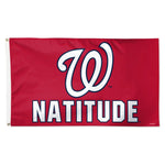 Washington Nationals slogan Flag - Deluxe 3' X 5'
