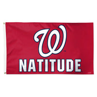 Washington Nationals slogan Flag - Deluxe 3' X 5'