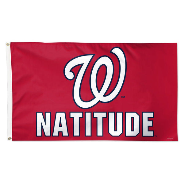 Washington Nationals slogan Flag - Deluxe 3' X 5'