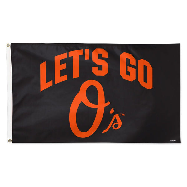 Baltimore Orioles slogan Flag - Deluxe 3' X 5'