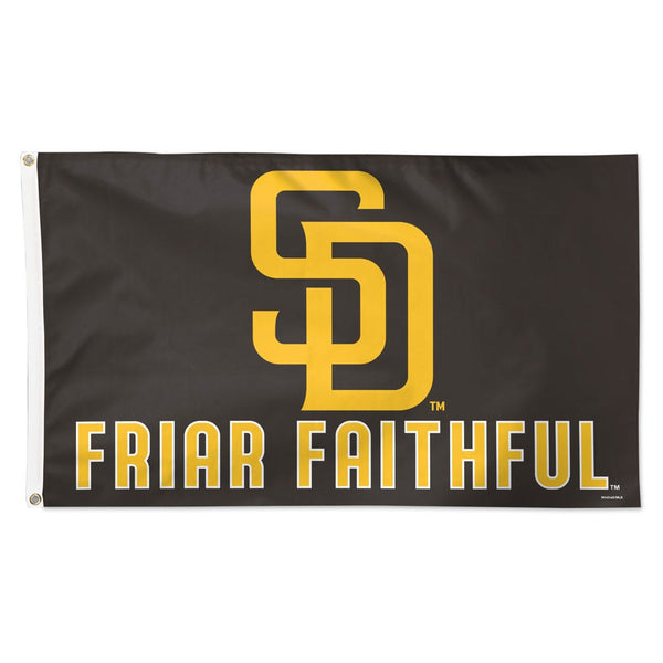 San Diego Padres slogan Flag - Deluxe 3' X 5'