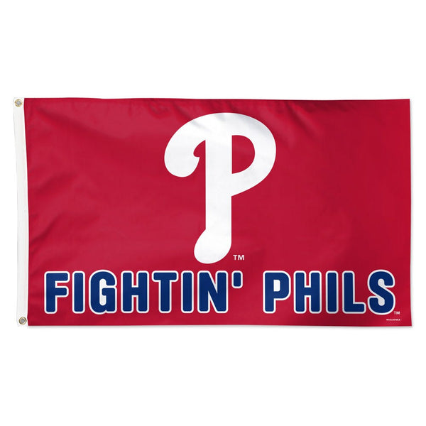 Philadelphia Phillies slogan Flag - Deluxe 3' X 5'